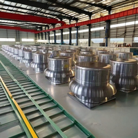 Ventilateur industriel d'extraction de fumée de lutte contre l'incendie ventilateurs d'extraction centrifuges montés sur le toit pour l'usine de toit en métal