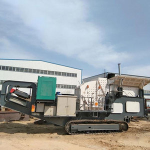 Concasseur d'asphalte mobile certifié CE 300t/h, usine de concassage de pierres et graviers sur chenilles, composants essentiels (moteur, roulement, engrenage) à prix compétitif - Product Image 3