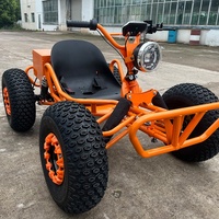 Buggy Eléctrico de 1000W Todoterreno, Monoplaza, Go-Kart Todoterreno para Adultos