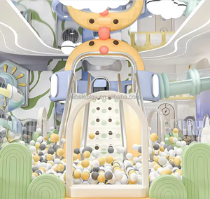 Eibele, Área de Juegos Infantil Comercial para Interiores, Equipamiento de Juegos con Tobogán Grande, Piscina de Pelotas, <span class=keywords><strong>Zona</strong></span> de Juegos para Niños para Centros Comerciales - Product Image 2