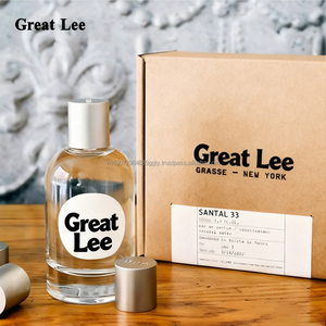 Hot Sales China Custom Round Glass Perfume Bottle 30ml 50ml 100ml Empty Perfume Bottles With <b>Box</b> Lids - Product Image 2