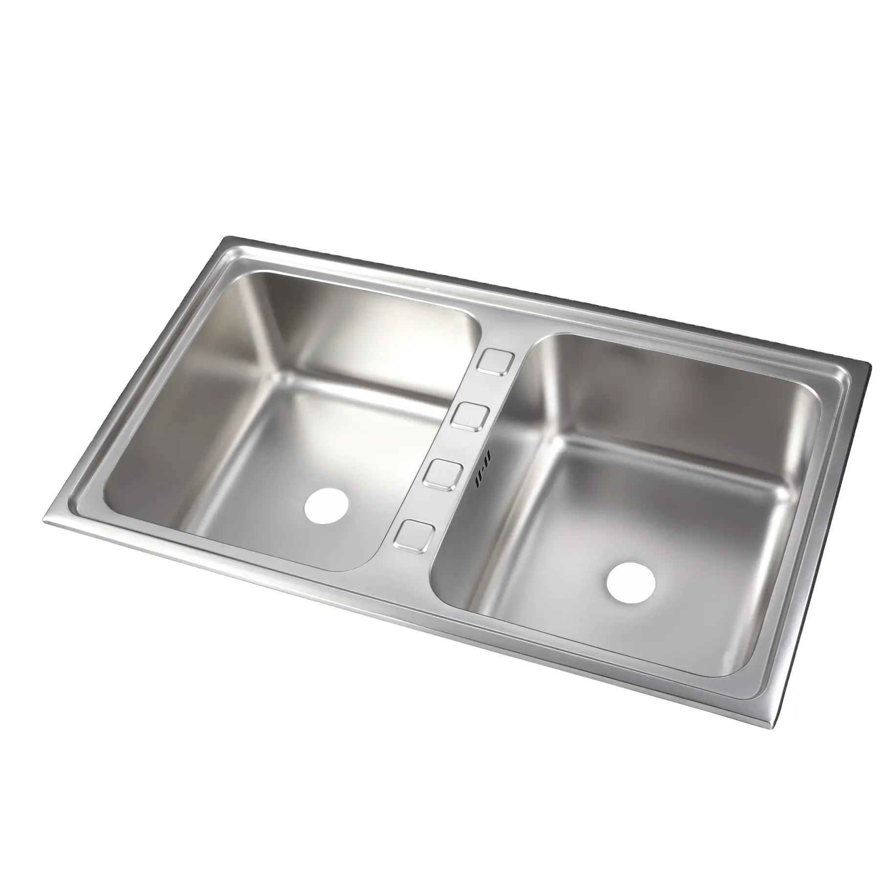 Gudsink 8850 deep press double bowl sinks stainless steel kitchen sink