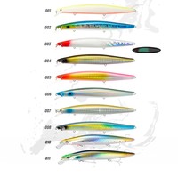 D1 Appât de pêche flottant en plastique ABS de haute qualité OEM ODM pour la pêche au lancer, au traînage, en eau salée, pour la basse de mer, le zander