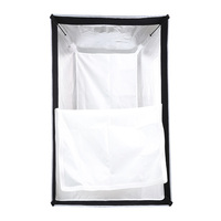 Triopo Softbox rectangulaire à double diffusion 60*90, éclairage à déclenchement rapide, monture Bowens, peut être utilisé avec une grille