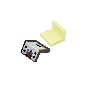 Support mural en métal et plastique en forme de L pour armoire Disiwei, connecteur d'angle pour étagères de meubles - Product Image 4