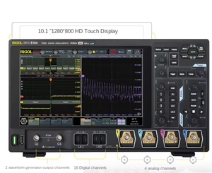 Universal Source MHO5056 & MHO5104 Analog 4-Channel Digital Oscilloscope 1GHz Bandwidth Electronic Measuring <b>Instrument</b> - Product Image 3