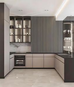 ตู้เก็บของตู้ครัวแบบแยกส่วนดีไซน์ตามสั่งของผู้ผลิต - Product Image 4