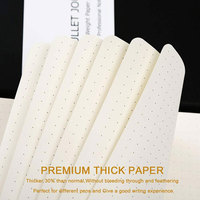 Fabricants de carnets de notes A5 personnalisés avec couverture en cuir, points et balles
