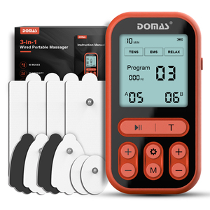 Equipo Profesional de I+D, Dispositivo Médico Recargable con Cable, <span class=keywords><strong>Fisioterapia</strong></span>, Masaje por Vibración, Tens, Ems, Fitness, Máquina 3 en 1 - Product Image 1