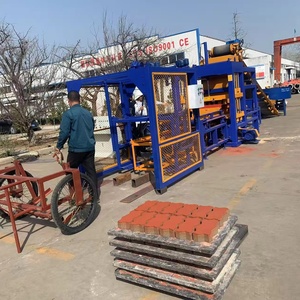 Machine à fabriquer des briques écologiques en béton SHENGYA QT4-15 <span class=keywords><strong>pour</strong></span> fabricant de blocs, 380V, alimentation électrique triphasée - Product Image 6