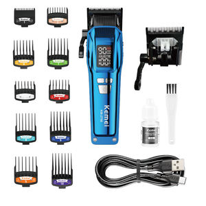 Pour <span class=keywords><strong>KEMEI</strong></span> <span class=keywords><strong>KM</strong></span>--2796 professionnel sans fil électrique tondeuses à cheveux tondeuses 4600mah durable rechargeable pour le ménage et l'hôtel - Product Image 5