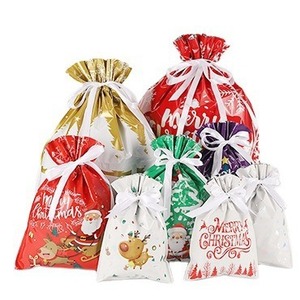 2025 décoration <span class=keywords><strong>de</strong></span> noël personnalisée ornements noël sac cadeau <span class=keywords><strong>en</strong></span> plastique paquet <span class=keywords><strong>Biscuit</strong></span> bonbons sacs pour emballage <span class=keywords><strong>de</strong></span> cadeaux - Product Image 1