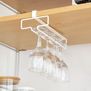 Bar Keuken Onder Kast Plank Wijn Cup Glas Glaswerk Opknoping Rack Organizer Opberghanger Onder Kast Wijnglas Houder