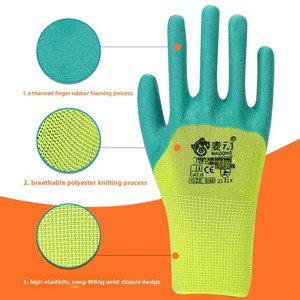 Fabricant chinois Nouveaux gants de travail de sécurité enduits de <span class=keywords><strong>latex</strong></span> de nylon industriel <span class=keywords><strong>durable</strong></span> pour jardin - Product Image 3