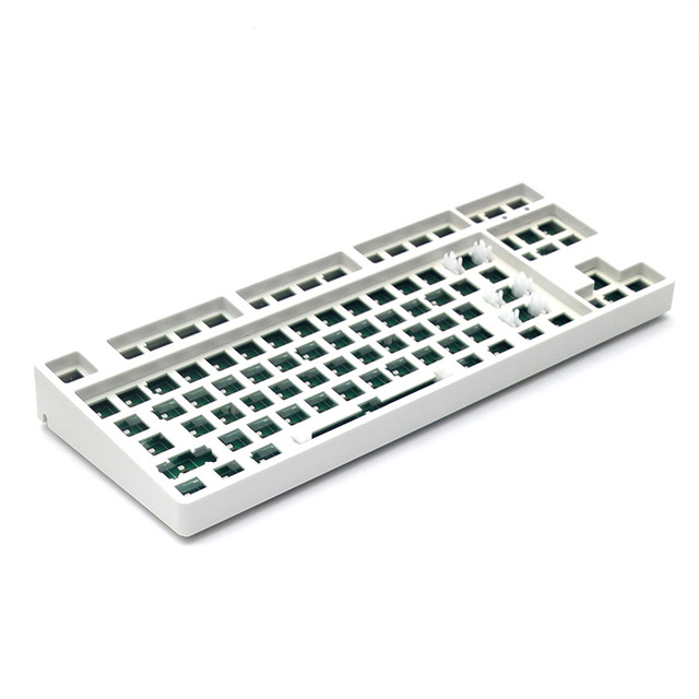 2.4G Wireless 3-mode Customized Mechanical Keyboard Kit 87 Keys BT 5.0 Wired RGB Lighting Keyboard Kit Hot Swap