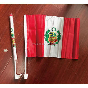 <span class=keywords><strong>Bandera</strong></span> de coche para aficionados al fútbol de <span class=keywords><strong>Dinamarca</strong></span>, barata, de entrega rápida, resistente a la decoloración, con doble costura. - Product Image 5