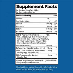 Integratore di idratazione cheto in polvere Private Label 0 calorie 0 zucchero elettrolita bevanda energetica Keto elettrolita in polvere - Product Image 2