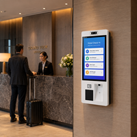Kiosco de Autoservicio con Pantalla Táctil Android para Punto de Venta, con Opción de Montaje en Pared o Soporte de Pie, para Tiendas Minoristas