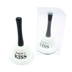 Bague drôle à main pour amour/baiser/heureux/sourire anneau cloche, nouveauté cadeau romantique pour <span class=keywords><strong>mari</strong></span> femme saint valentin fête ornement - Product Image 3