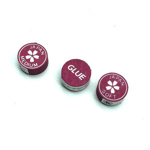 Puntas de Taco de Billar Japonesas Sakura de Piel de Cerdo de 14 mm y 8 Capas, Dureza S/M/H, Puntas de Repuesto para Taco de Billar, Accesorios de Billar - Product Image 5
