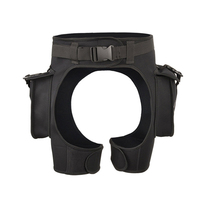 Pantalon de plongée en néoprène à entrejambe ouvert, short de plongée avec grande poche, short de plongée pour la pêche sous-marine, séchage rapide