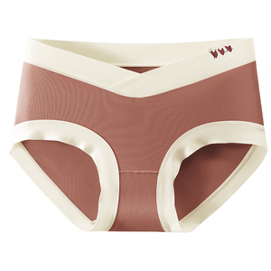 2025 vente chaude de haute qualité grande <span class=keywords><strong>taille</strong></span> haute élasticité maternité <span class=keywords><strong>taille</strong></span> <span class=keywords><strong>basse</strong></span> slips grande <span class=keywords><strong>taille</strong></span> sous-vêtements de maternité pour les femmes - Product Image 6