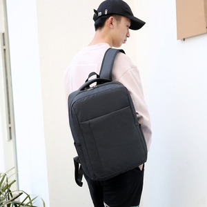 Khuyến Mại Giá Rẻ Máy Tính Xách Tay Ba Lô Túi Đi Học Bền <span class=keywords><strong>600D</strong></span> Polyester Người Lớn Đi Du Lịch Unisex Thời Trang Túi Đi Học Đơn Giản Ba Lô - Product Image 5