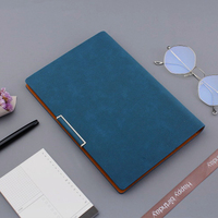 Cahier de notes agenda avec couverture en cuir à feuilles mobiles portable personnalisé coffret cadeau avec boîte et stylo