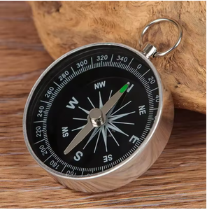 G44 La Bàn <span class=keywords><strong>Keychain</strong></span> Mặt Dây Chuyền Hợp Kim Nhôm Vật Liệu Kim Loại Xách Tay Quà Tặng Mini Túi Ngoài Trời Phiêu Lưu Du Lịch La Bàn - Product Image 2