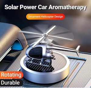 Console centrale rotative solaire pour voiture pour <span class=keywords><strong>homme</strong></span>, <span class=keywords><strong>2022</strong></span>, aromathérapie, décoration personnalisée - Product Image 3