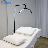 Lit à cils incurvé avec dossier réglable et design pliable pour spa