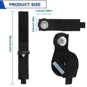 Organizador de herramientas de almacenamiento de garaje magnético resistente para correa - Product Image 3