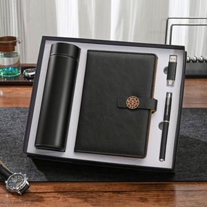 Wholesale Wholesale Promotional Luxury Business Wedding <b>Gift</b> Set Notebook Cup Pen Bottle Multi-Color Custom Size Logo Silk - Product Image 5