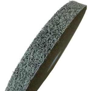 Rueda de desbarbado y acabado EXL 8S FINE - 6x1/<span class=keywords><strong>2x1</strong></span> pulgadas, mineral de carburo de silicio para pulido de titanio y acero inoxidable - Product Image 4