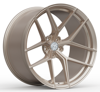 Jantes forgées en platine Alibaba 18 19 20 21 pouces 5X120.65 5X120 pour Chevrolet Camaro Corvette BMW M4 M5 F82 F83 Jantes personnalisées à décalage
