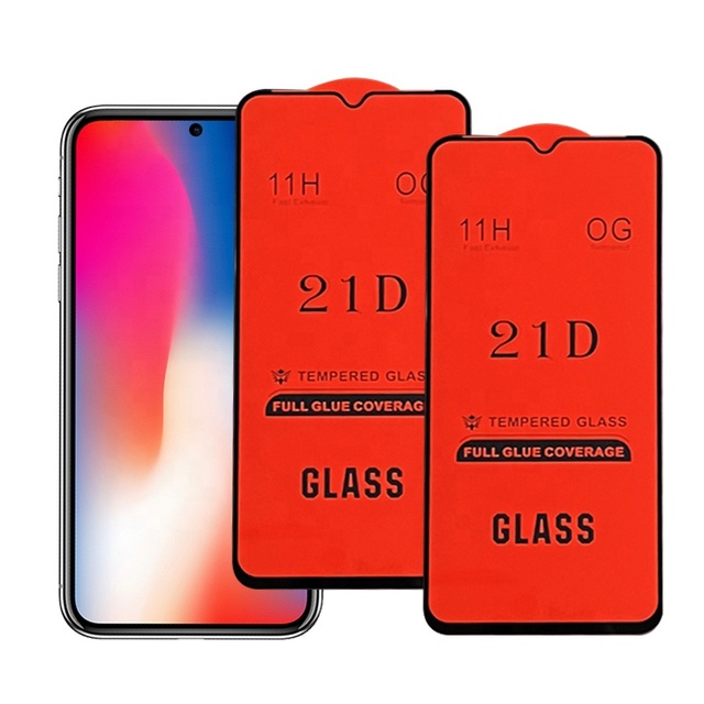 21D Tempered Glass Screen Protector for iPhone Mobile Phone Use Various Packaging Styles Available Including Variety Packaging