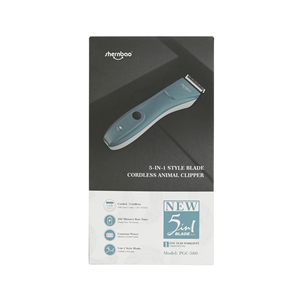 Shernbao PGC-580 5-EN-1 Tondeuses de toilettage professionnelles <span class=keywords><strong>Tondeuse</strong></span> à cheveux électrique pour animaux de compagnie <span class=keywords><strong>Tondeuse</strong></span> pour <span class=keywords><strong>chien</strong></span> en gros - Product Image 2