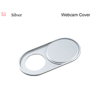 Vente en gros Paquet 3 en 1 Couverture de caméra Web magnétique en métal Téléphone portable Caméra Bloqueur de confidentialité Autocollant de couverture de webcam