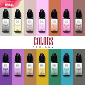 Ensemble de vernis à ongles en gel UV ombré à haute pigmentation, marque privée OEM, végan, sans HEMA, gel pour nail art, gel couleur - Product Image 5