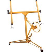Lève-plaque de plâtre mobile professionnel robuste pour plafond, élévateur de panneaux de plâtre avec prix d'usine abordable
