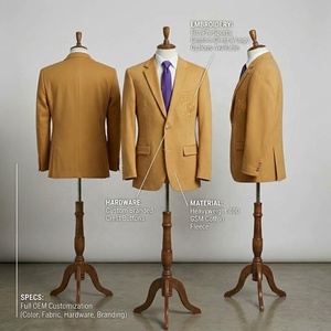 Blazer sur mesure brodé personnalisé pour fraternité grecque Omega, coupe ajustée, simple boutonnage, pour organisation, école, université - Product Image 2