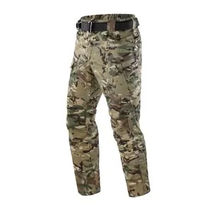 ESDY पुरुषों की टैक्टिकल असॉल्ट कार्गो पैंट आउटडोर हाइकिंग कैम्पिंग ट्राउजर IX7 पैंट