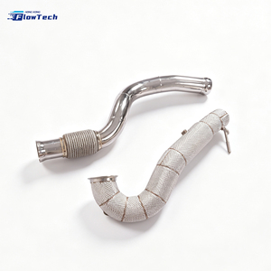 Tubo de Escape de Alto Rendimiento para Mercedes-Benz CLA45 A45 GLA45 M139 2.0T, Acero Inoxidable SUS304, Instalación Directa - Product Image 4