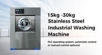ISO9001 and CE Industrial Wash-extract Combination Washer With Stainless Steel Outer Shell and Inner Drum, Capacity 15-30 kg