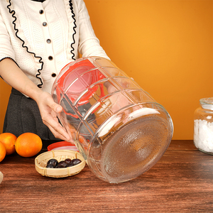 16L Large Chinese Container <strong>Jar</strong> for Kitchen Storage for Kimchi Pickled <strong>Garlic</strong> PC Large Screw Cap Lid Glass for Giveaways - Product Image 2