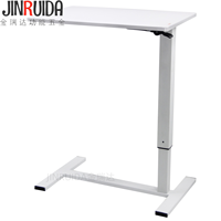 Cadre de levage de bureau pneumatique à base de rouleau robuste JIN RUI DA-Télécommande sans fil, capacité de charge de 80 kg et fonctionnement silencieux