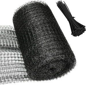 Filet <span class=keywords><strong>anti</strong></span>-oiseaux pour la lutte contre les nuisibles, filet <span class=keywords><strong>anti</strong></span>-gepard, 19 mm, couleur noire, taille personnalisable, filet <span class=keywords><strong>anti</strong></span>-oiseaux - Product Image 5
