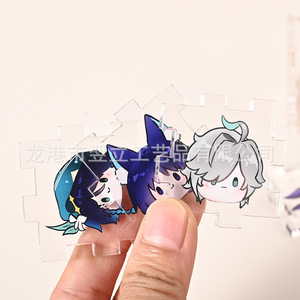 Juego de rompecabezas acrílico Yili, cuadro personalizado de dibujos animados, adorno de escritorio en forma de cubo, regalo para niños de 8 a 13 años - Product Image 1