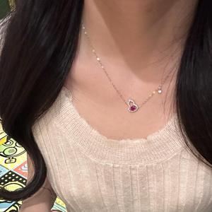 Collier de luxe en argent pur S925, nouveau style chinois, pendentif gourde Fulu, fortement scintillant, effet diamant, avec perles, cadeau tendance - Product Image 4