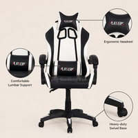 Chaise pivotante ergonomique au design moderne bon marché en gros pour le bureau et la maison Chaise de jeu avec accoudoir réglable E-Sport